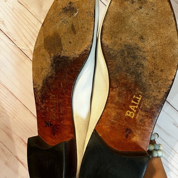 Vintage Ballys of Switzerland Bone Leather Loafers Size US 8.5E Men main image 4